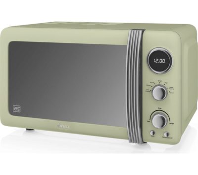 SWAN  Retro SM22030GN Solo Microwave - Green